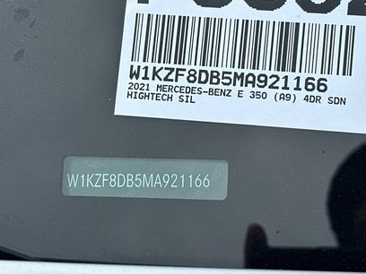 Used 2021 Mercedes-Benz E 350 Sedan