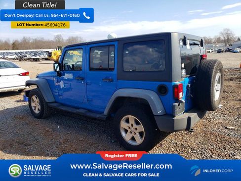 Used 2011 Jeep Wrangler Unlimited Sport AWD/4WD image 3