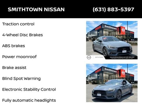 Used 2022 INFINITI Q60 Red Sport 400 w/ Cargo Package image 8