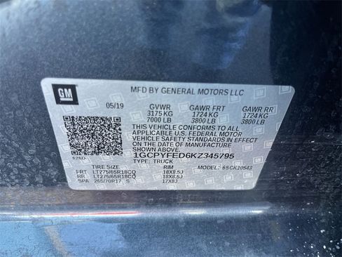 Used 2019 Chevrolet Silverado 1500 LT Trail Boss image 33