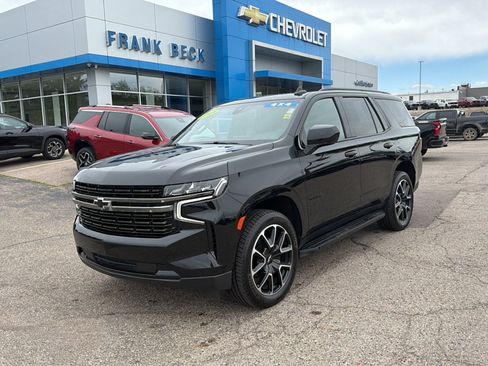 Used 2021 Chevrolet Tahoe RST w/ Rear Media and Nav Package AWD/4WD image 1
