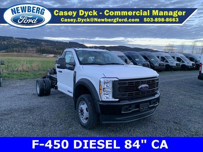 New 2024 Ford F450 XL w/ Snow Plow Prep Package
