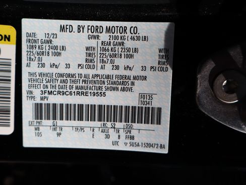 Used 2024 Ford Bronco Sport Outer Banks AWD/4WD image 30