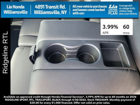 New 2026 Honda Ridgeline RTL image 32