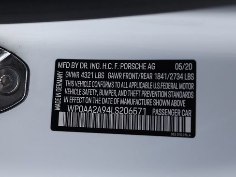 Used 2020 Porsche 911 Carrera w/ Sport Chrono Package RWD image 40