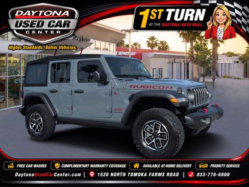 Certified 2024 Jeep Wrangler Unlimited Rubicon AWD/4WD image 1