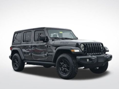Used 2021 Jeep Wrangler Unlimited Willys image 1