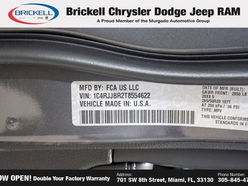 New 2026 Jeep Grand Cherokee L Limited RWD image 39