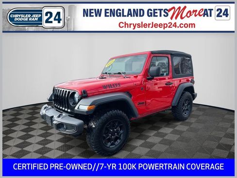 Used 2023 Jeep Wrangler Willys AWD/4WD image 1