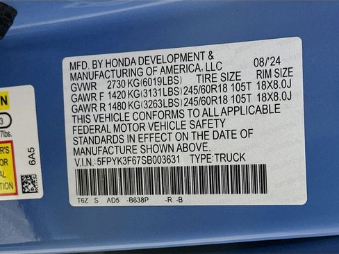 Certified 2025 Honda Ridgeline TrailSport image 31