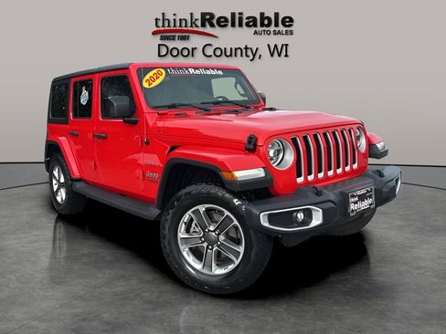 Used 2020 Jeep Wrangler Unlimited Sahara image 8