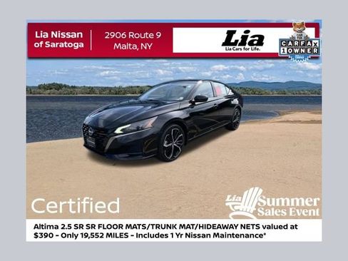 Certified 2025 Nissan Altima 2.5 SR AWD/4WD image 1