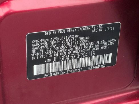 Used 2012 Subaru Impreza 2.0i Premium image 37