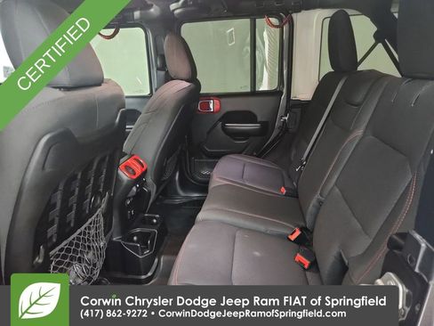 Certified 2021 Jeep Wrangler Unlimited Rubicon w/ Cold Weather Group image 21