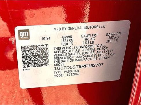 Used 2024 Chevrolet Malibu LT image 14