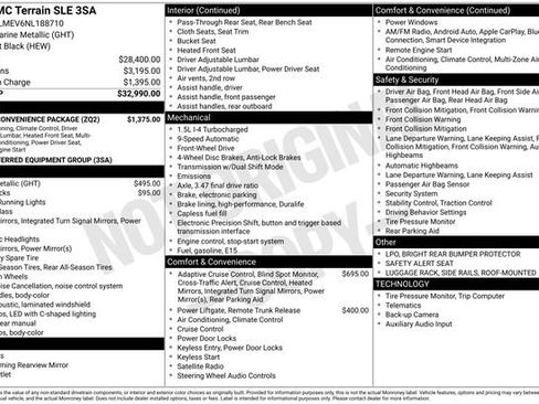 Used 2022 GMC Terrain SLE w/ Driver Convenience Package image 5