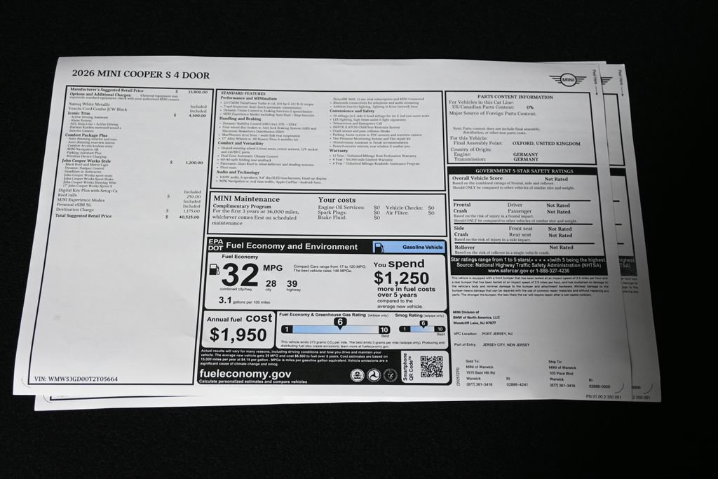 Used 2026 MINI Cooper S FWD image 34