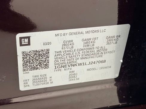 Certified 2020 Chevrolet Traverse High Country image 26