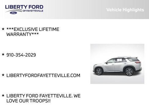 Used 2023 Nissan Pathfinder Platinum AWD/4WD image 5