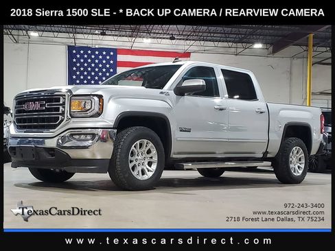Used 2018 GMC Sierra 1500 SLE w/ Texas SLE Value Package AWD/4WD image 1