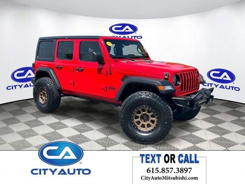 Used 2022 Jeep Wrangler Unlimited Sport image 1