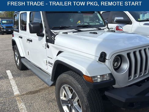 Used 2019 Jeep Wrangler Unlimited Sahara w/ Cold Weather Group image 1