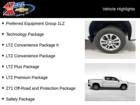New 2026 Chevrolet Silverado 1500 LTZ w/ LTZ Premium Package AWD/4WD image 3