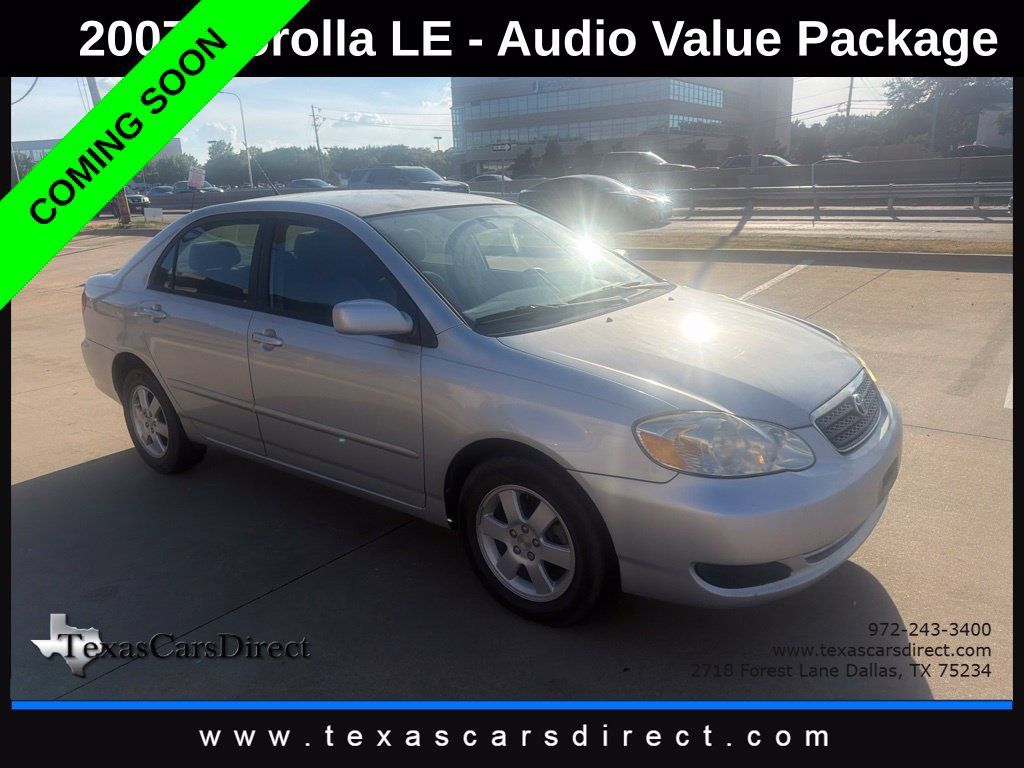 Used 2007 Toyota Corolla LE w/ Audio Value Pkg FWD image 5