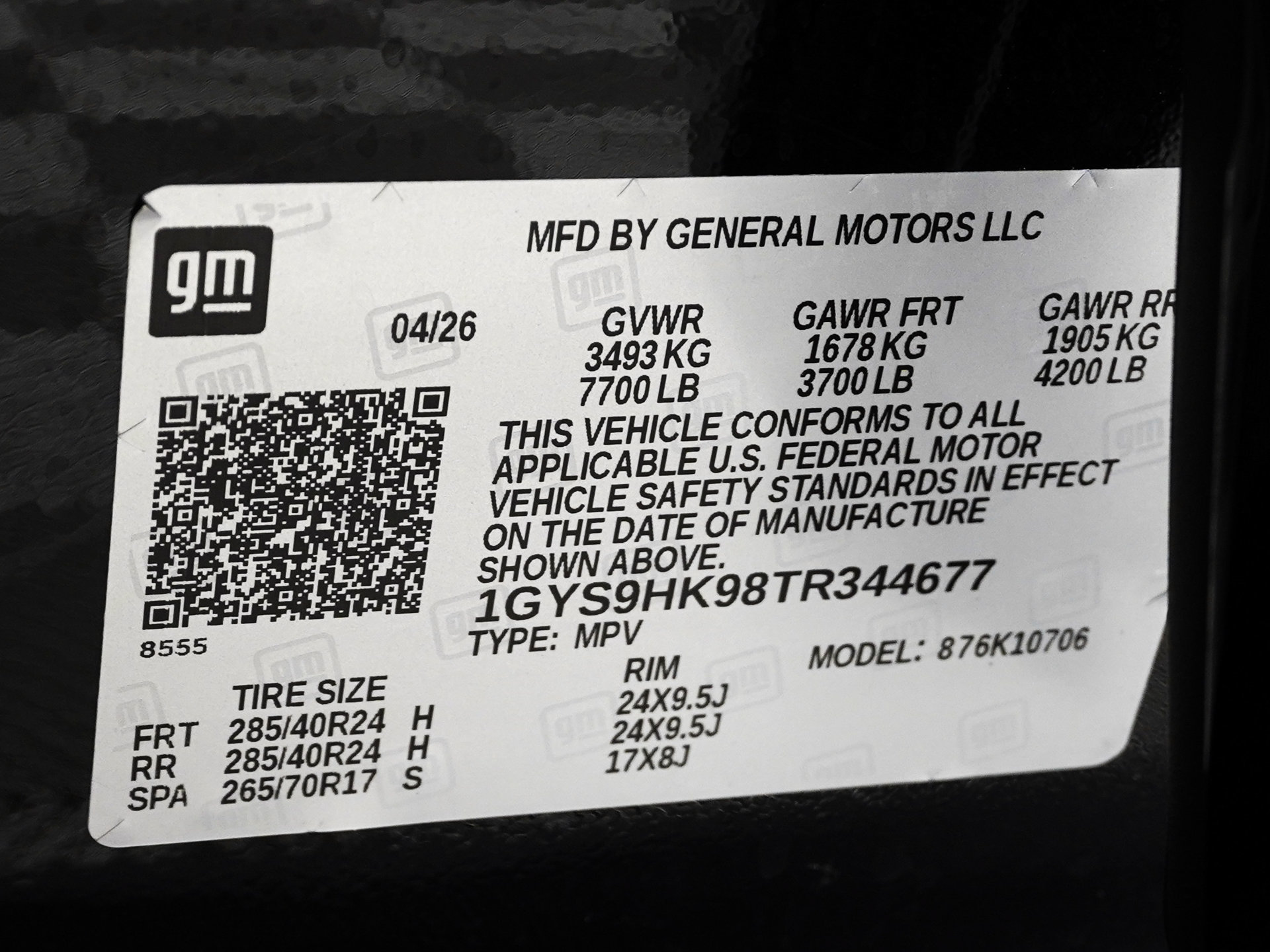 Used 2026 Cadillac Escalade V AWD/4WD image 41