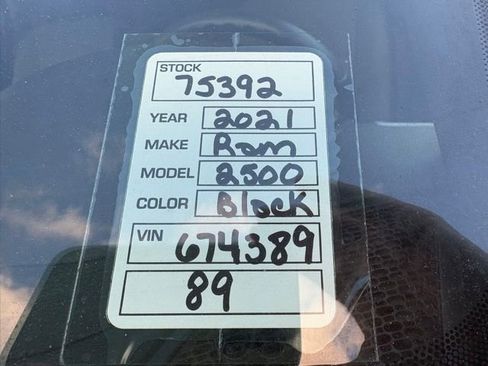 Used 2021 RAM 2500 Big Horn AWD/4WD image 38