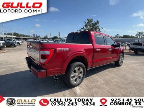 Certified 2023 Ford F150 Platinum w/ Equipment Group 701A High AWD/4WD image 8
