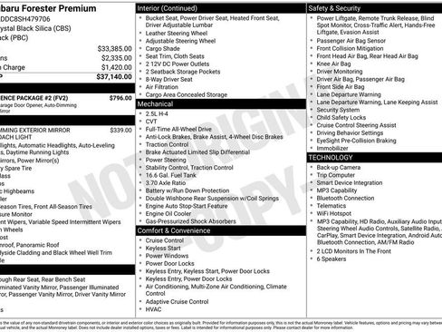 Used 2025 Subaru Forester Premium w/ Convenience Package #2 image 2