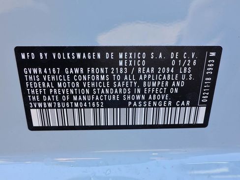 New 2026 Volkswagen Jetta Sport image 47