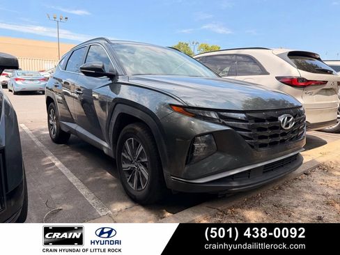 Used 2024 Hyundai Tucson Blue AWD/4WD image 1