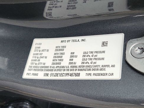 Used 2023 Tesla Model 3 Performance image 24