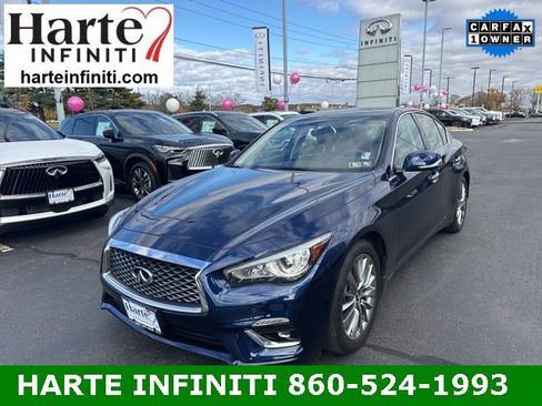 Certified 2022 INFINITI Q50 Luxe w/ Cargo Package image 1