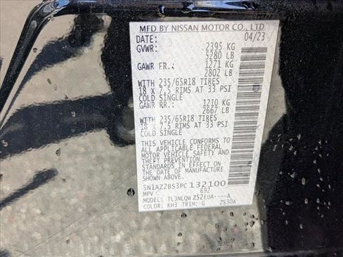 Used 2023 Nissan Murano SV AWD/4WD image 23