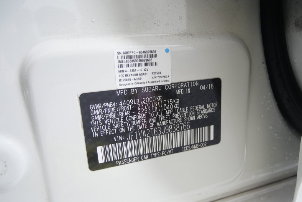 Used 2018 Subaru WRX STI Limited AWD/4WD image 34