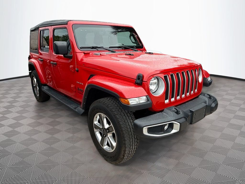 Certified 2022 Jeep Wrangler Unlimited Sahara w/ Cold Weather Group AWD/4WD image 4