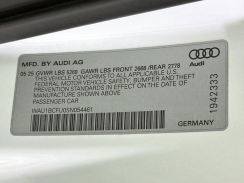 Certified 2025 Audi A5 2.0T Premium w/ Convenience Package AWD/4WD image 24
