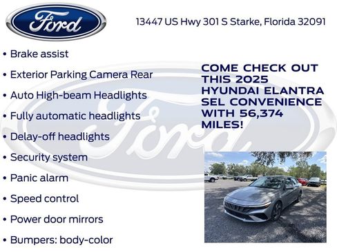Used 2025 Hyundai Elantra SEL FWD image 21