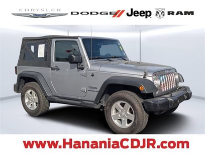 Used 2016 Jeep Wrangler Sport w/ Quick Order Package 24S