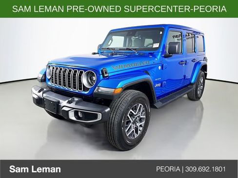 Used 2024 Jeep Wrangler Sahara w/ Technology Group image 3