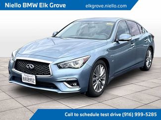 Used 2018 INFINITI Q50 Luxe w/ Sensory Package (Luxe) RWD video 1