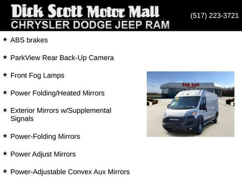 Used 2025 RAM ProMaster 2500 w/ Convenience Group FWD image 25