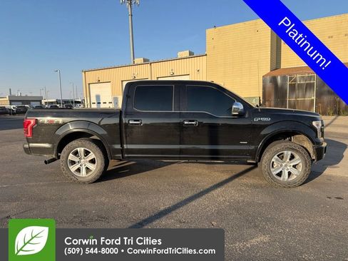 Used 2017 Ford F150 Platinum w/ Technology Package AWD/4WD image 5