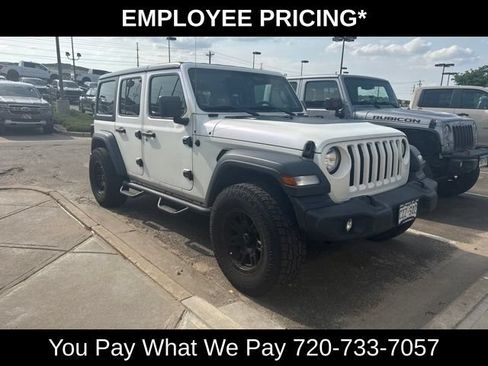 Used 2020 Jeep Wrangler Unlimited Sport S AWD/4WD image 3