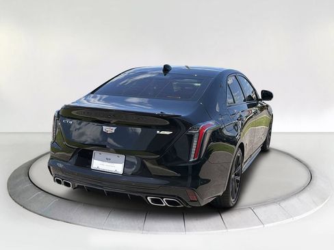 Certified 2023 Cadillac CT4 V w/ Navigation Package RWD image 5