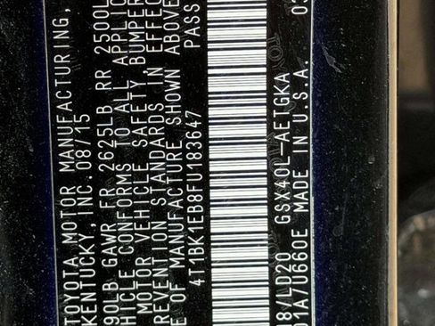 Used 2015 Toyota Avalon XLE image 15