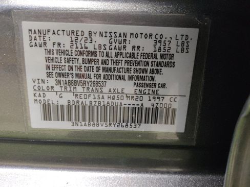 Used 2024 Nissan Sentra S FWD image 33